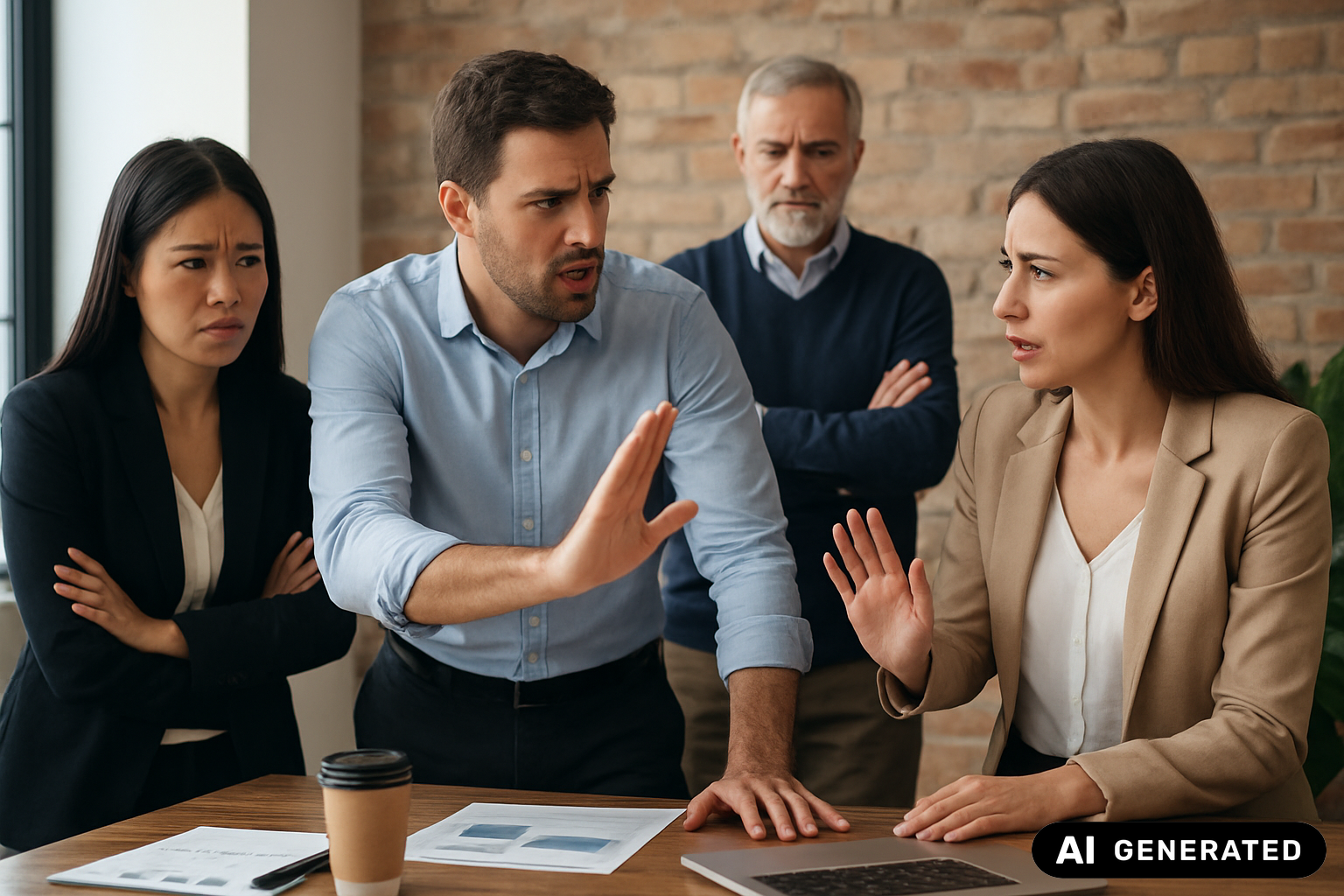Mitarbeiter vor einer Lean-Tafel mit Prozessdiagramm und Haftnotizen, Diskussion zur Change-Praxis, Umsetzung stoppt, IndustryWeek